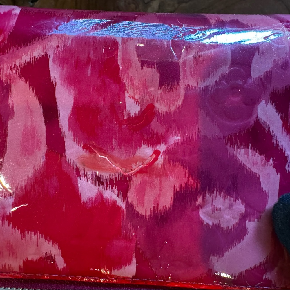 Louis Vuitton Monogram Vernis Ikat Flower Zippy Around Long Wallet - Picture 7 of 17